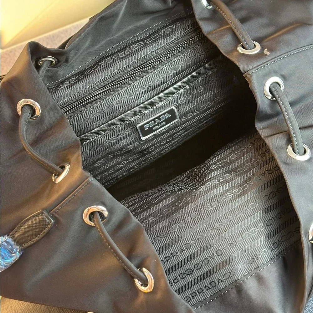 Prada Women's Black Backpack - Picture 5 of 8